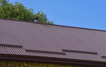 typical Scapegoat Hill corrugated roof uses